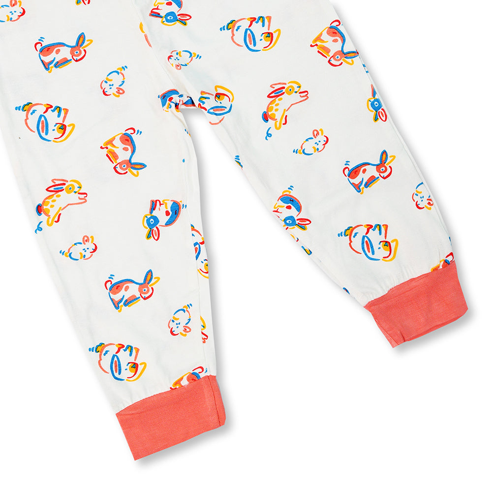 Not Too Big Bunny Bamboo Pyjamas -2 Pack