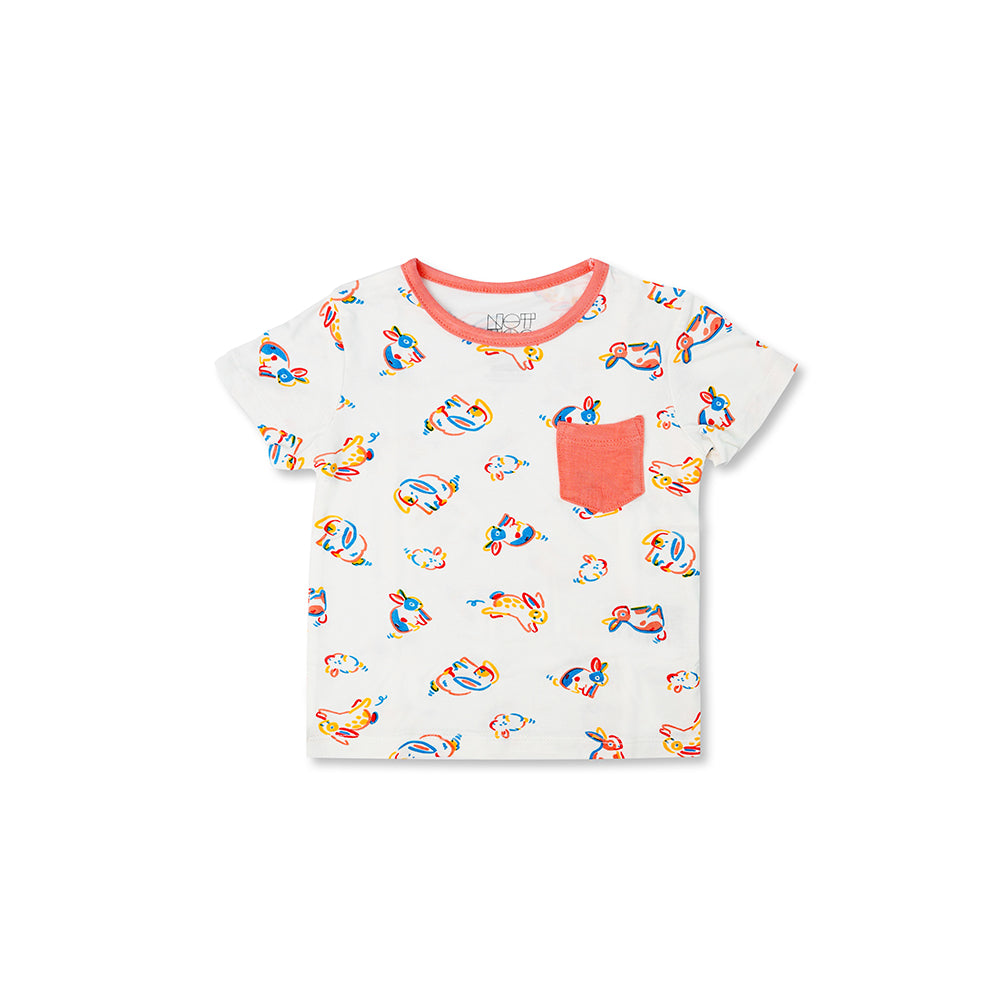 Not Too Big Bunny Bamboo Shorties -2 Pack