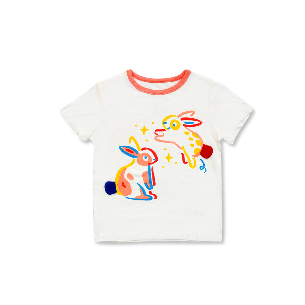 Not Too Big Bunny Bamboo Shorties -2 Pack