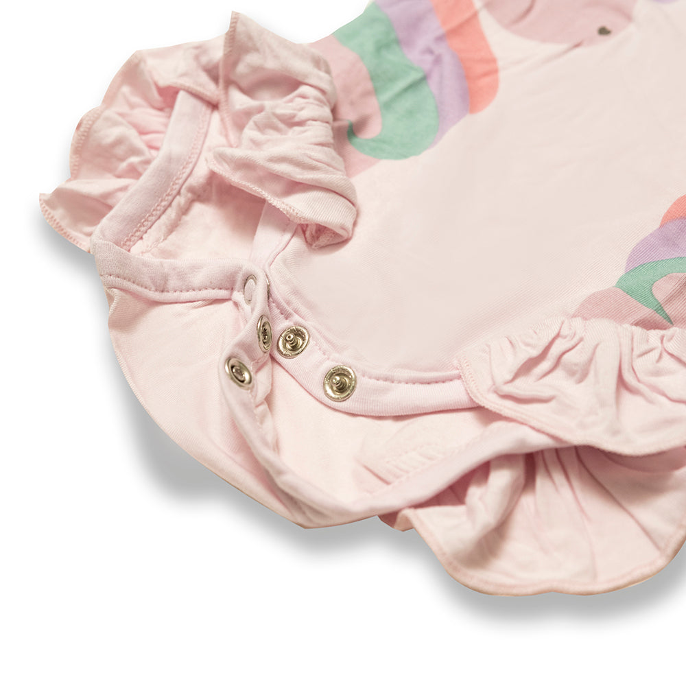 Not Too Big Unicorn Bamboo Shortsleeve Bodysuit - 3 Pack