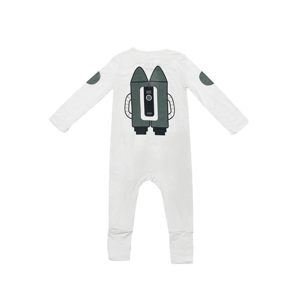 Not Too Big Outerspace Bamboo Sleepsuit - 2 Pack