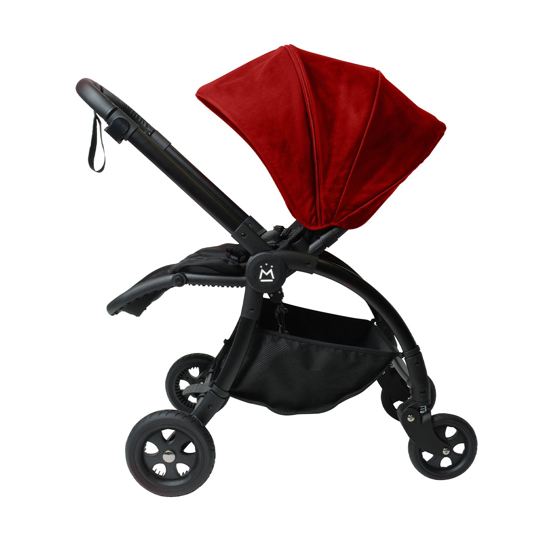 Stroller with sun outlet canopy