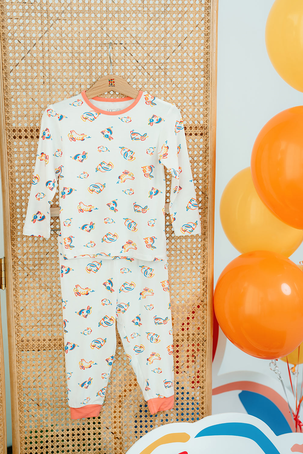 Not Too Big Bunny Bamboo Pyjamas -2 Pack