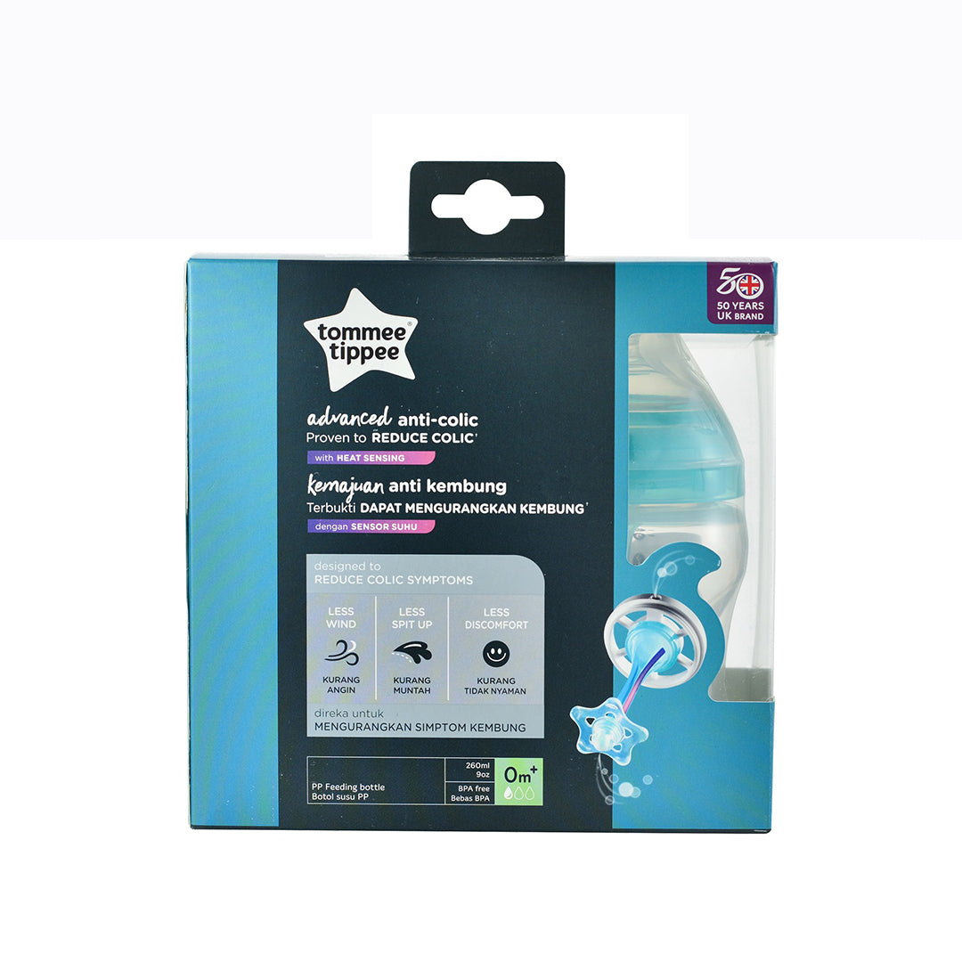 Buy Tommee Tippee Closer to Nature Advanced Anti-Colic+ Bottle 260ml Online  in Malaysia