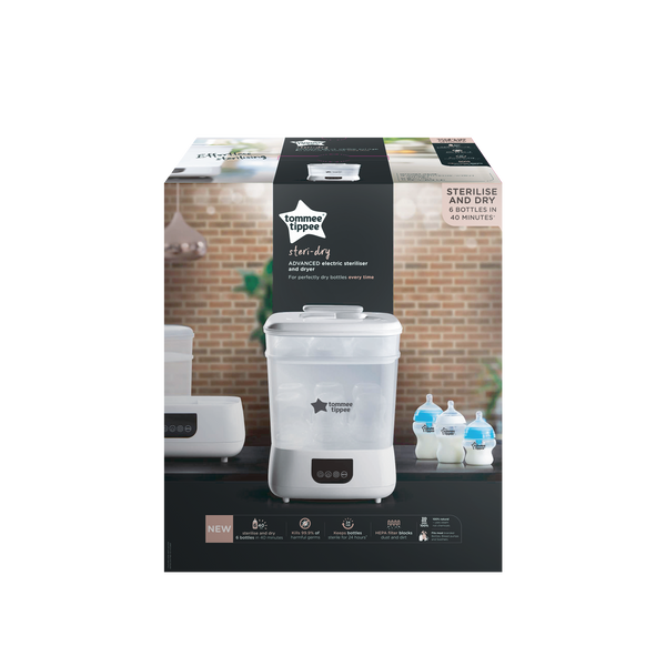Tommee tippee electric steriliser and dryer top
